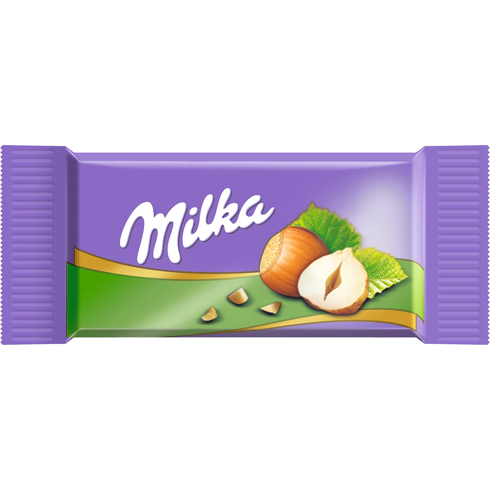 Milka Naps Mix Dose bite-sized bars highlight creamy texture