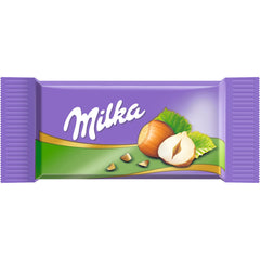 Milka Naps Mix Dose bite-sized bars highlight creamy texture