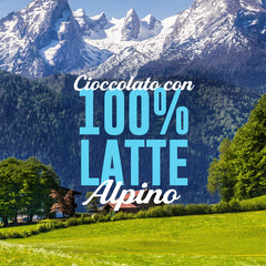 Milka Oreo bar Alpine milk detail shows creamy texture.
