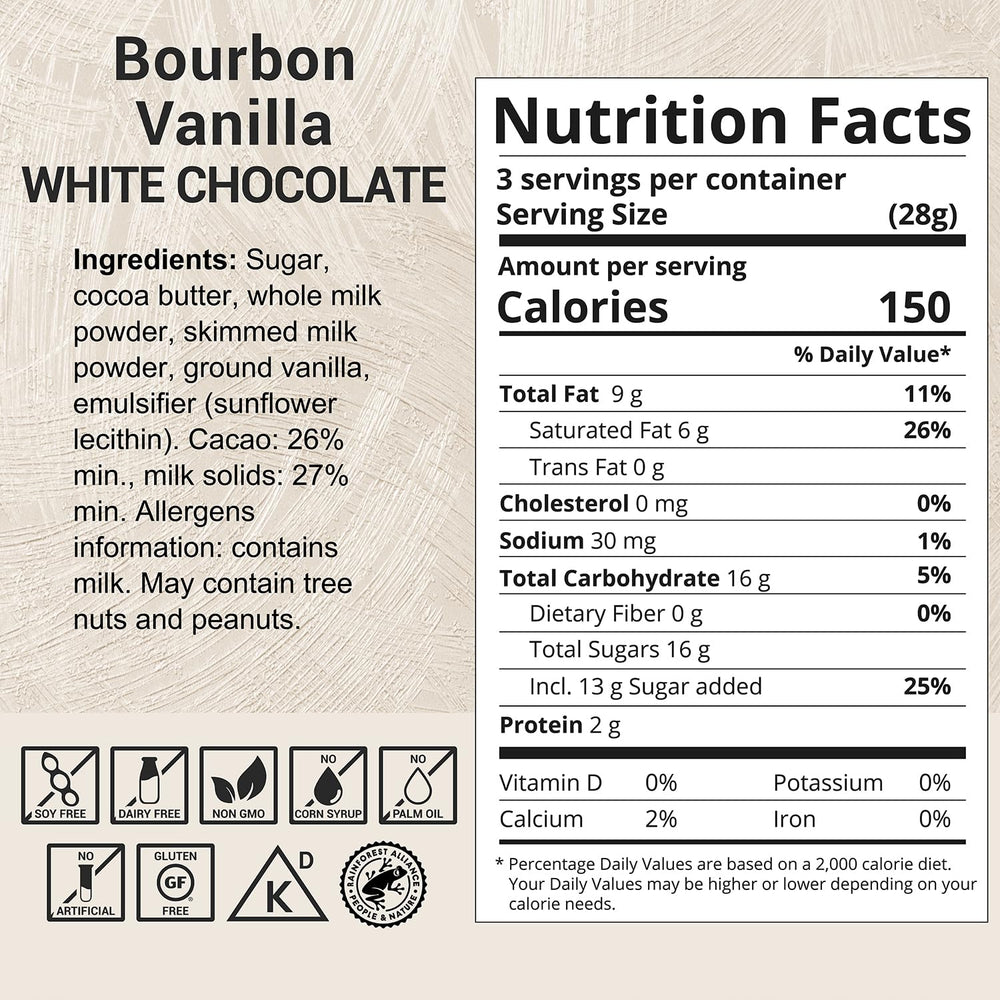 MilkBoy white chocolate embossed design invites a tactile luxury in every bite.