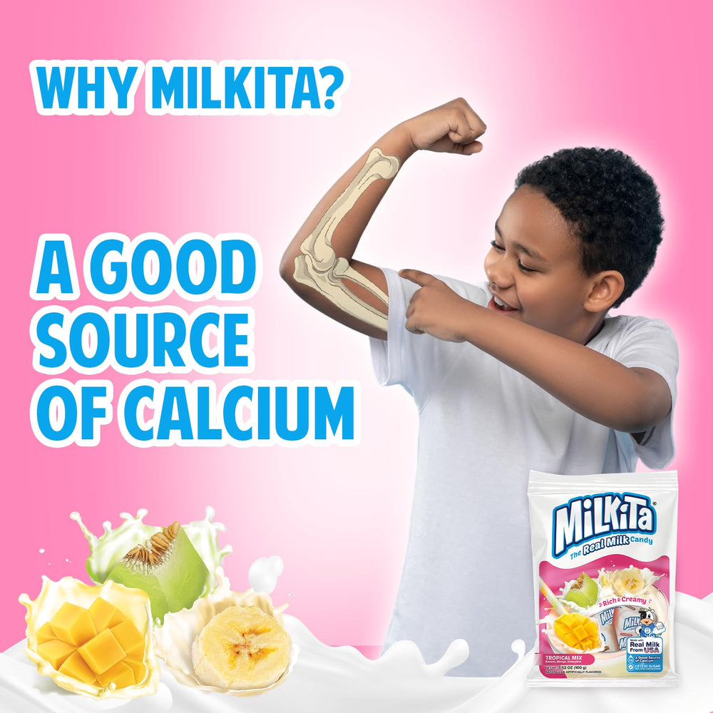 Milkita Candy Individually Wrapped Pieces — freshness preserved for on-the-go snacking