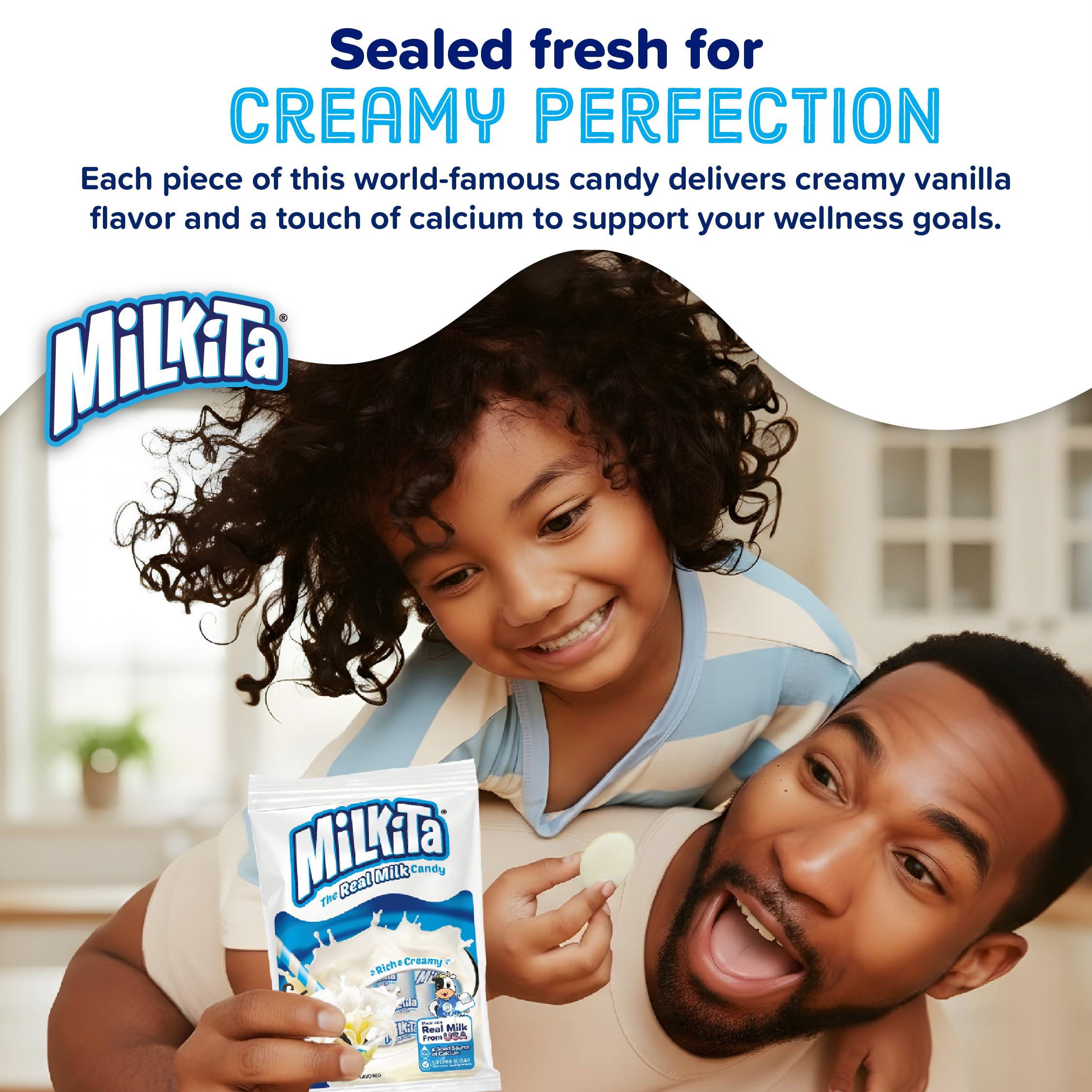 Milkita appeals to kids and adults with a shareable vanilla candy experience.