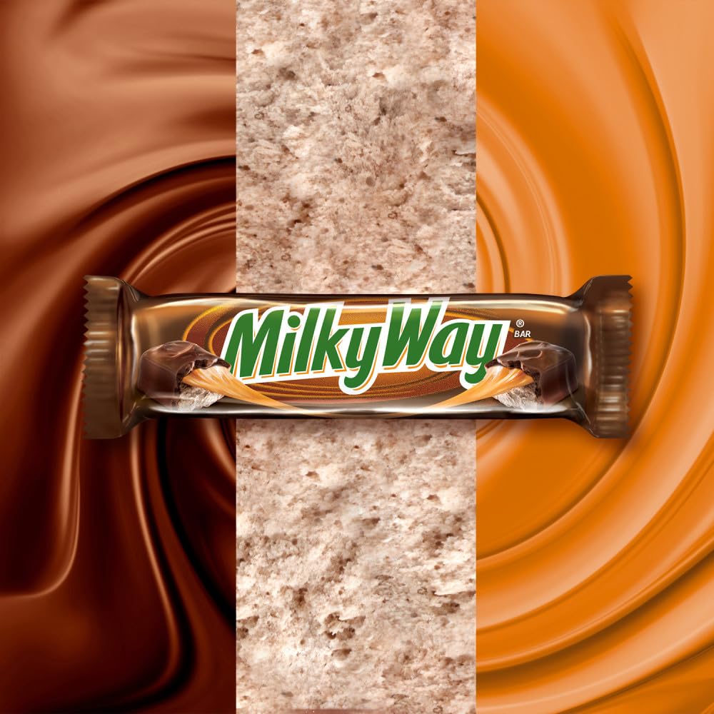 Desk-side Milky Way bars offer a small afternoon treat.