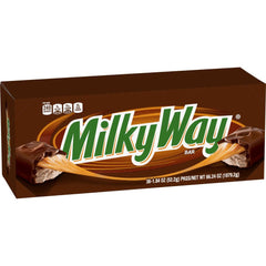Milky Way bulk full-size bars ready for sharing at events.