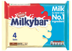 MilkyBar Original White Chocolate Pack with creamy texture for sharing.