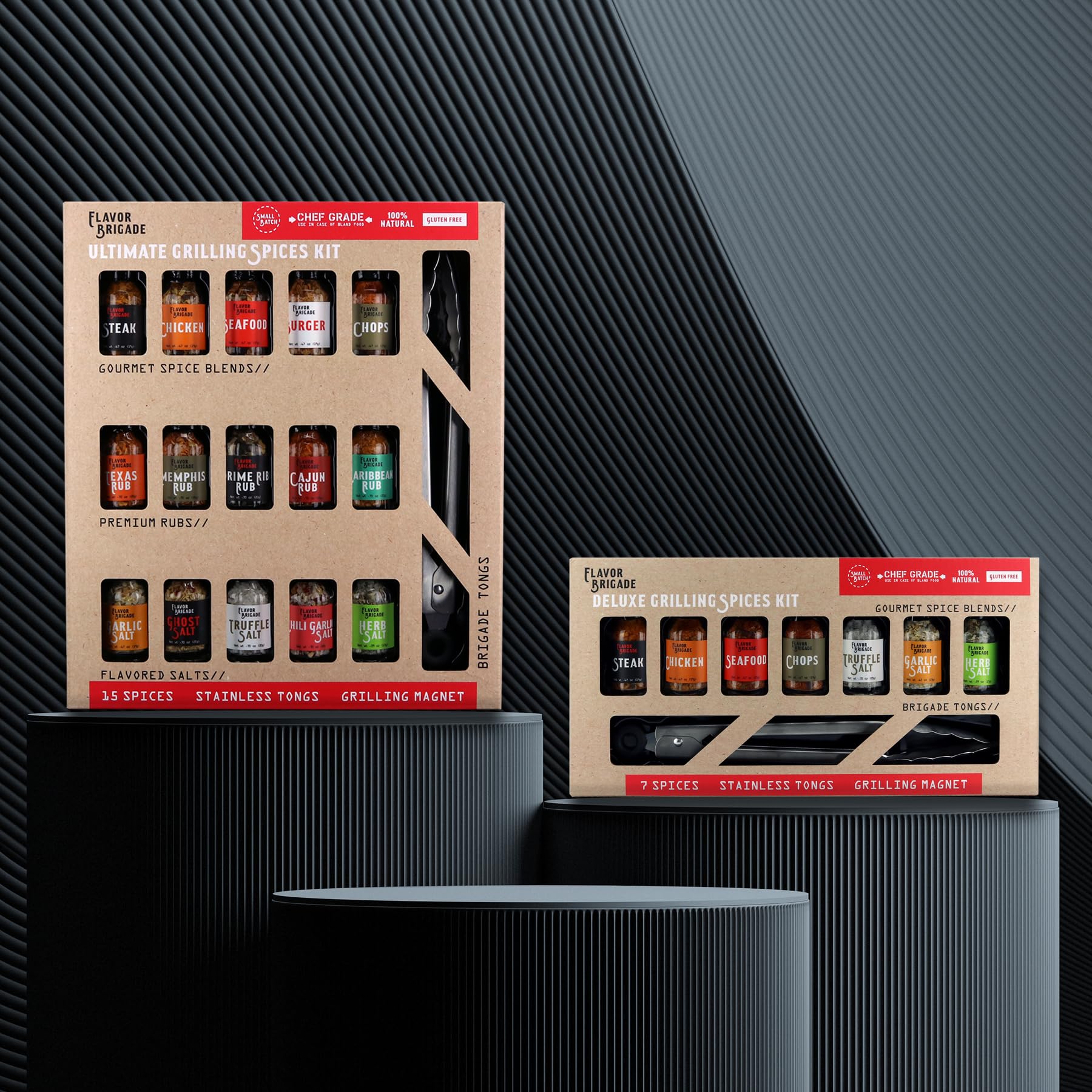 Millhouse Spice Co double boxed packaging protects pieces during shipping