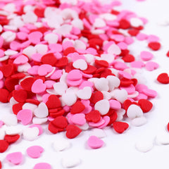 Milovin edible heart sprinkles brighten cookies and ice cream for celebrations.