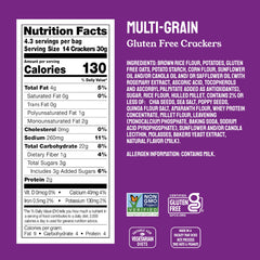 Milton's Craft Bakers Everything crackers crisp bite great with salsas and soups