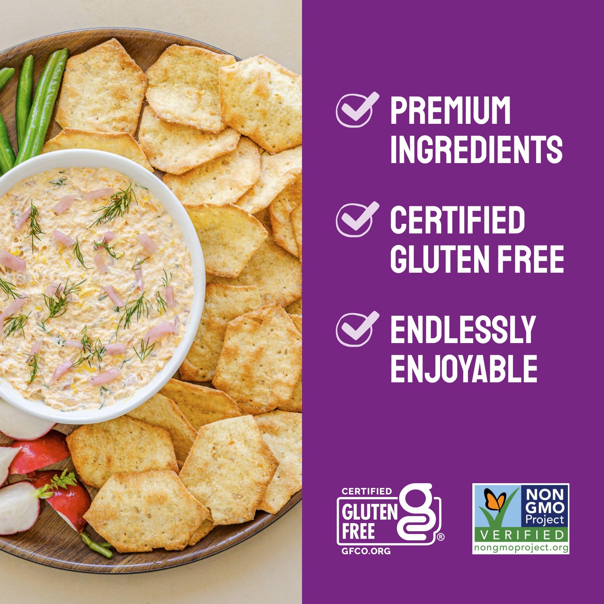 Milton's gluten-free crackers on-the-go pack enables quick snacking during busy days