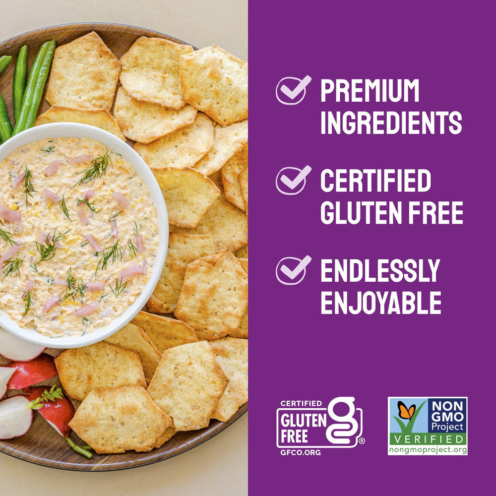 Milton's gluten-free crackers on-the-go pack enables quick snacking during busy days