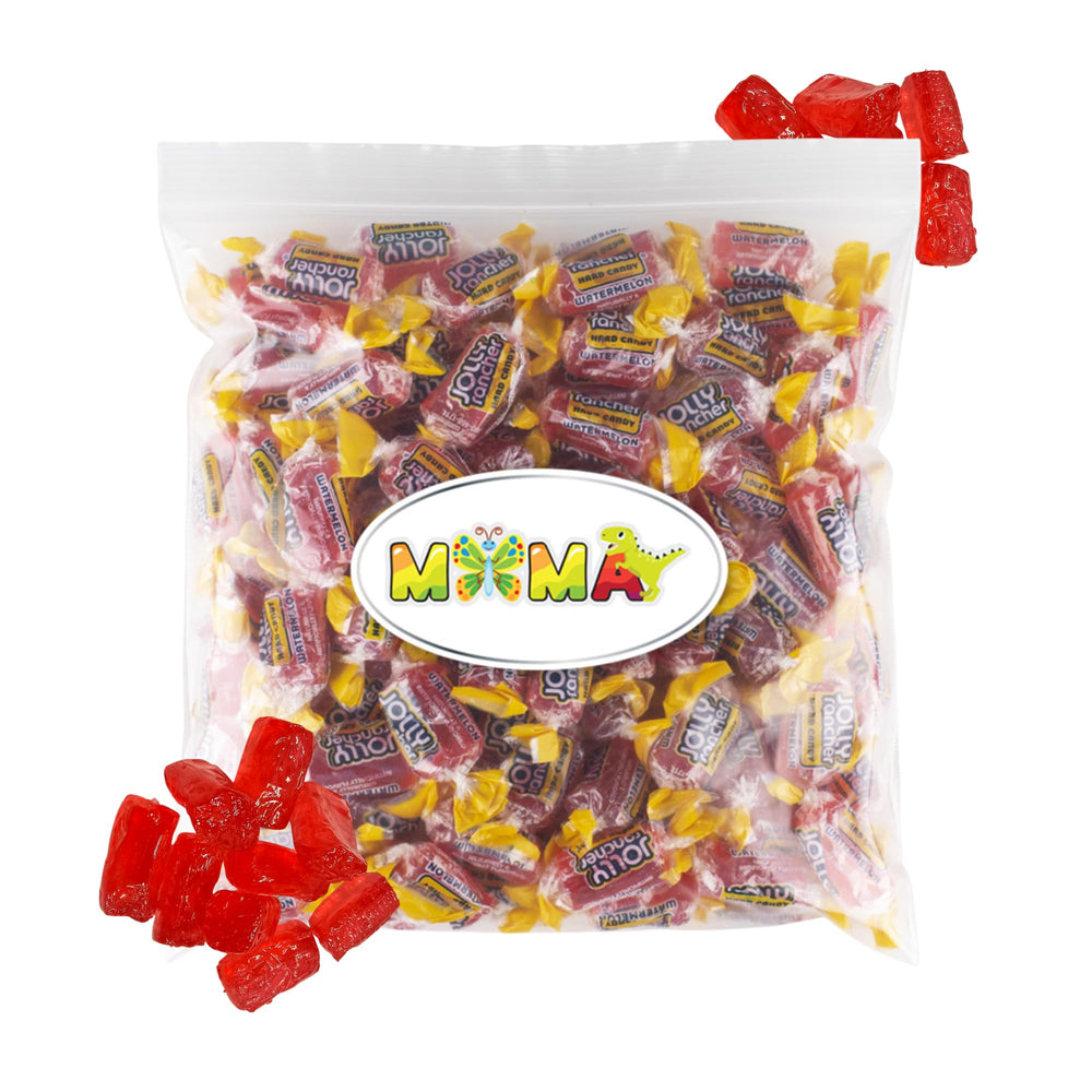MIMA MIMA bulk watermelon hard candy bag for sharing at gatherings.