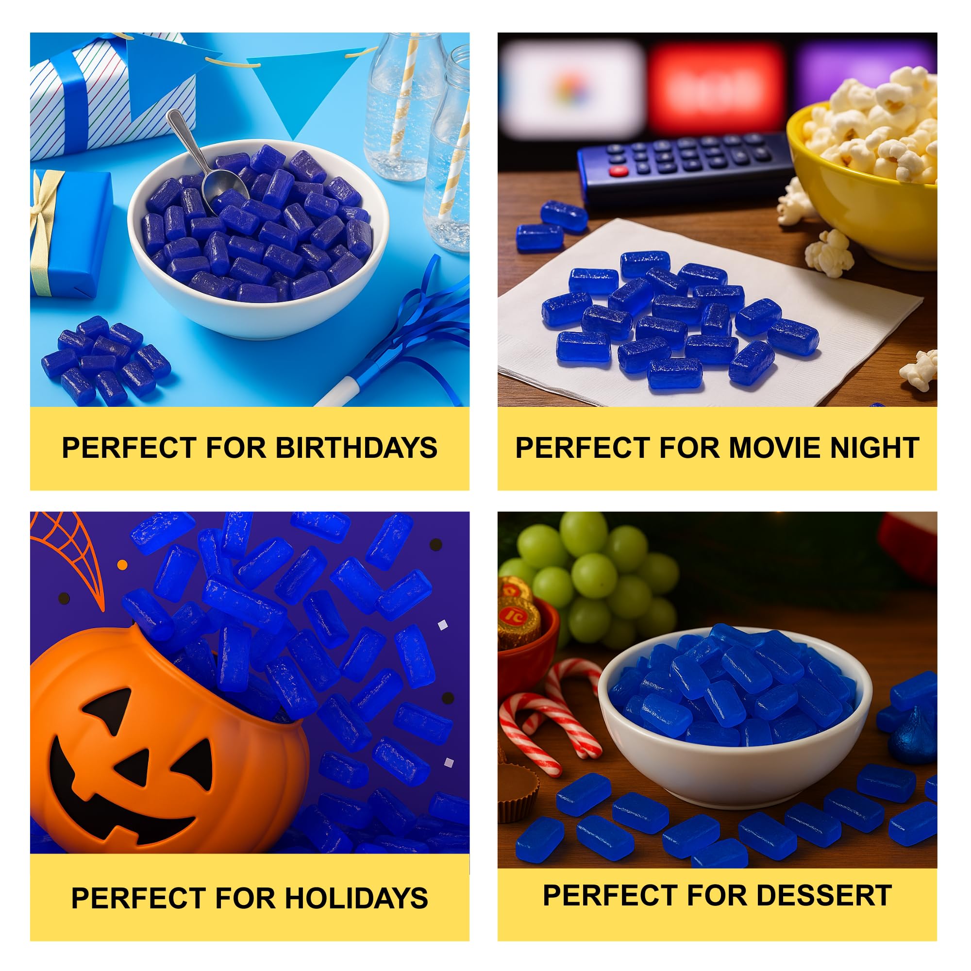 Bulk candy display by MIMA MIMA suitable for party jars and refills.