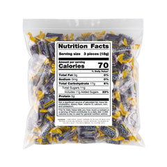 Mima Mima jolly rancher-inspired grape candies, individually wrapped, convenient for snacks on the go.
