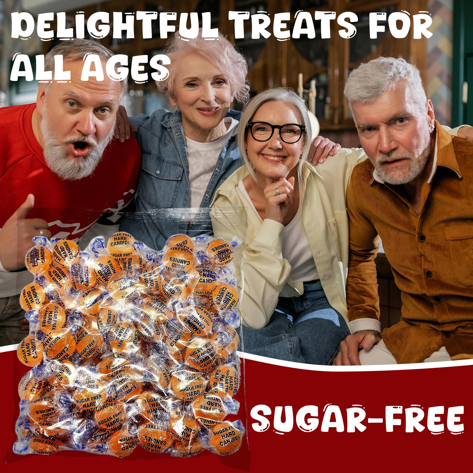 MIMA MIMA sugar-free candy, convenient for on-the-go snacking