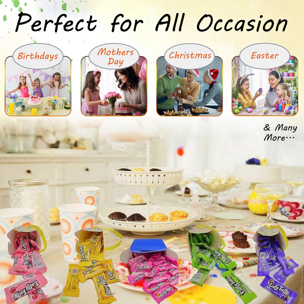 MIMA MIMA party-friendly taffy bags for gifting or stocking.