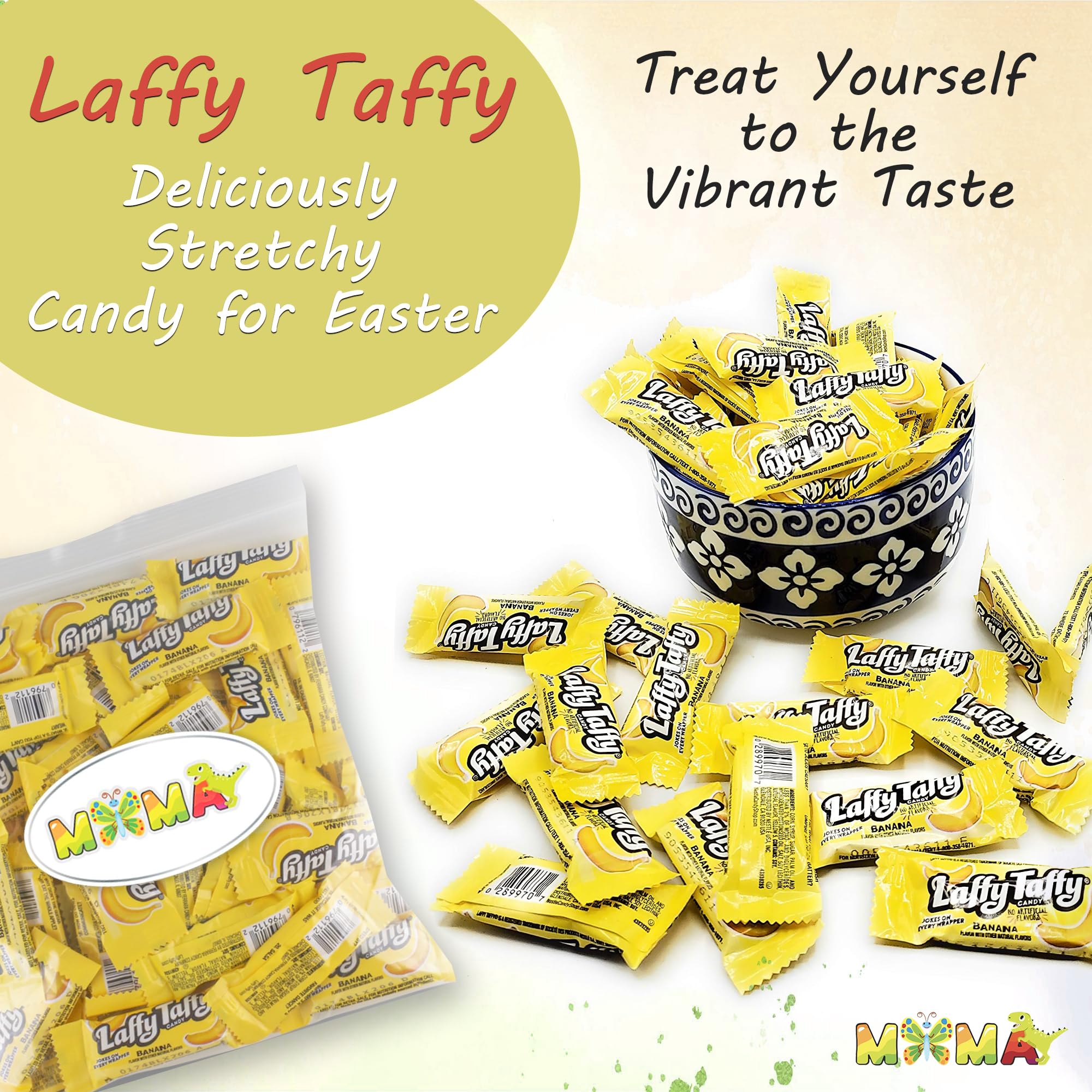 MIMA MIMA wrapped candy for holiday treats and party favors.