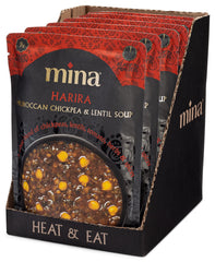 Mina Harira ready-to-heat on stove or microwave for quick meals