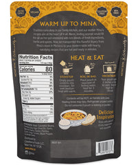Mina Loubia Moroccan White Bean Stew can for open, heat, and dinner in minutes.