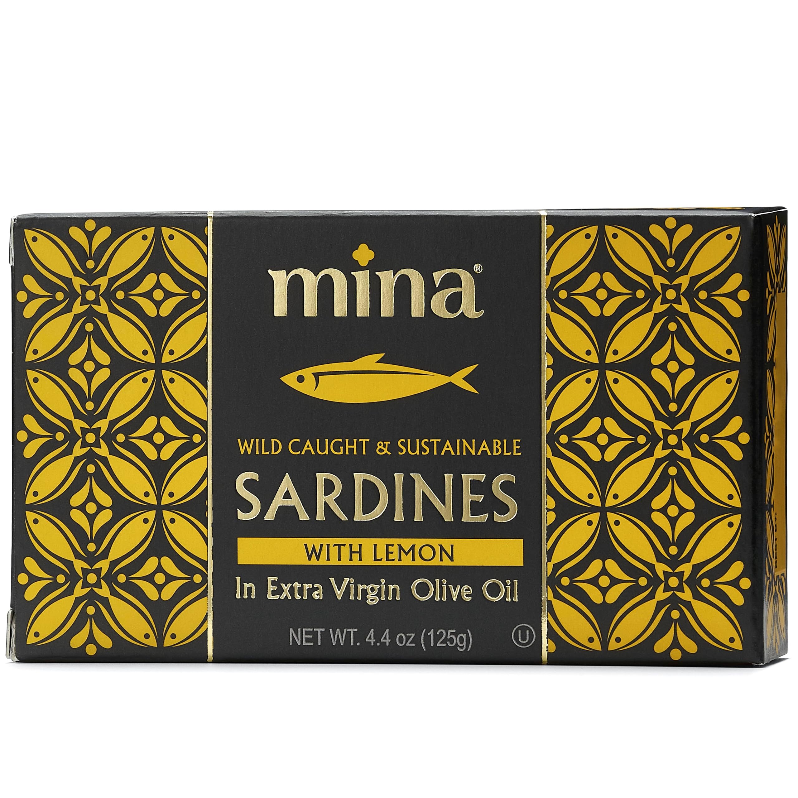 Mina Sardines hand-packed can preserves delicate texture and flavor.