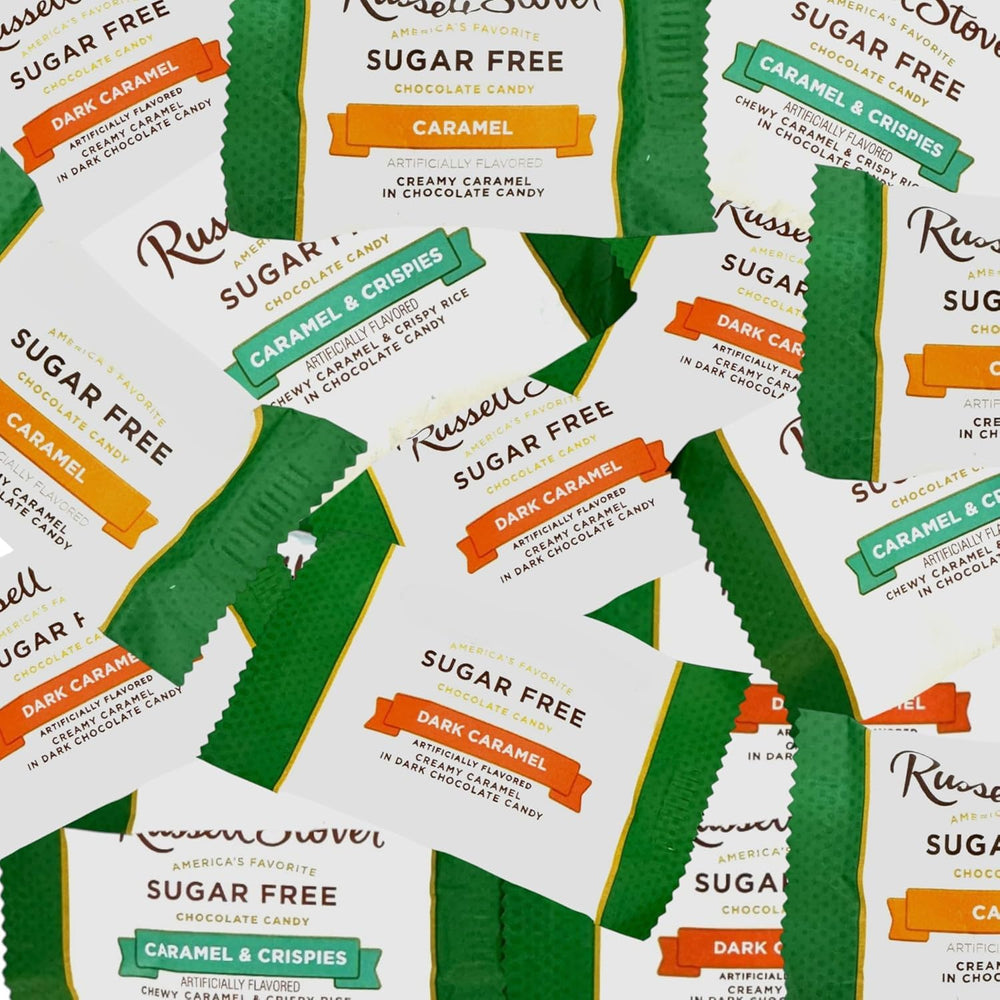 Mindys Goodies 1 lb bulk sugar-free chocolates, ideal for gifting or office snacking.