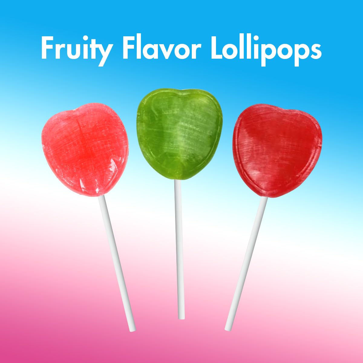 Mindy's Goodies heart lollipop watermelon, fun treat for kids
