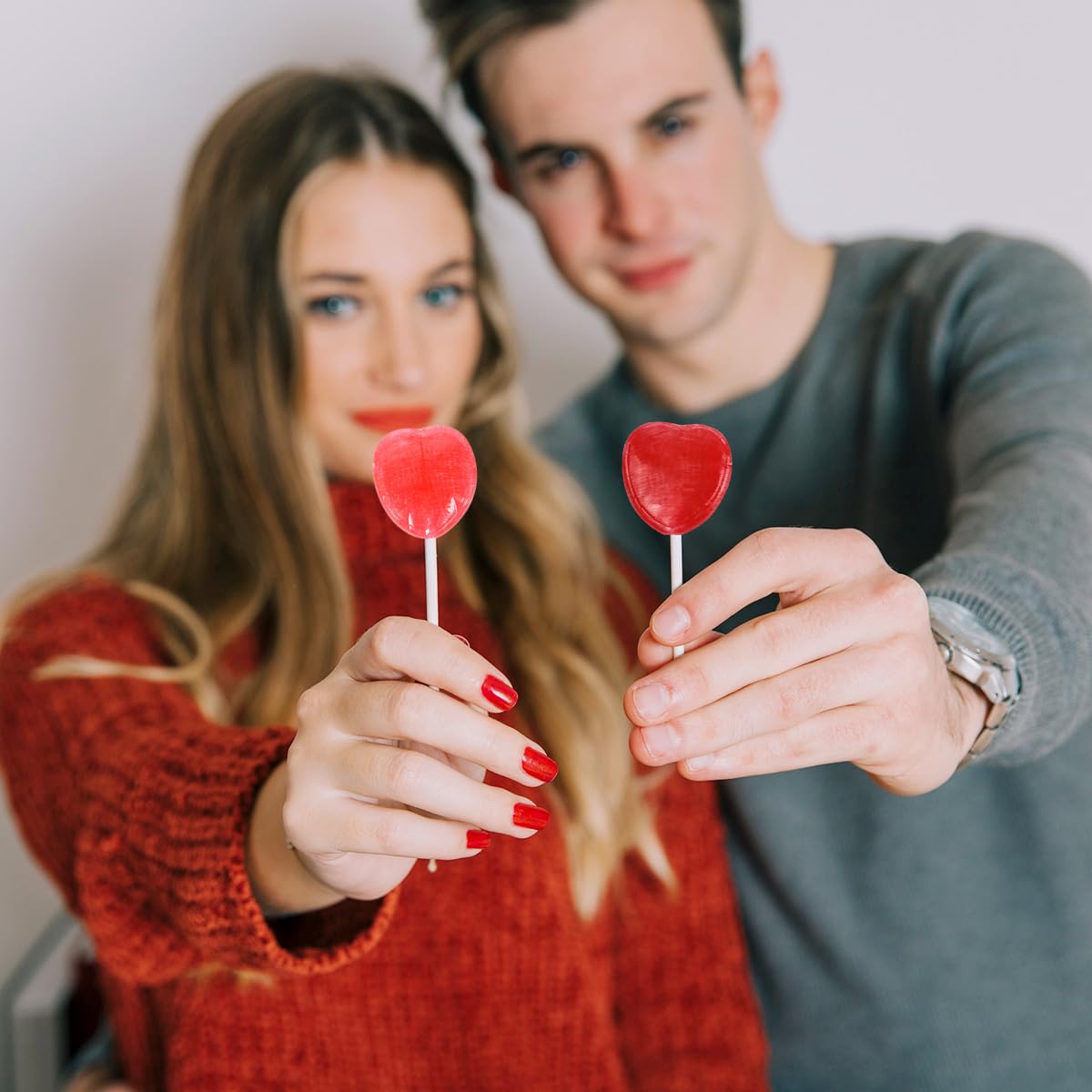 Mindy's Goodies heart lollipops for Valentine's Day gifting