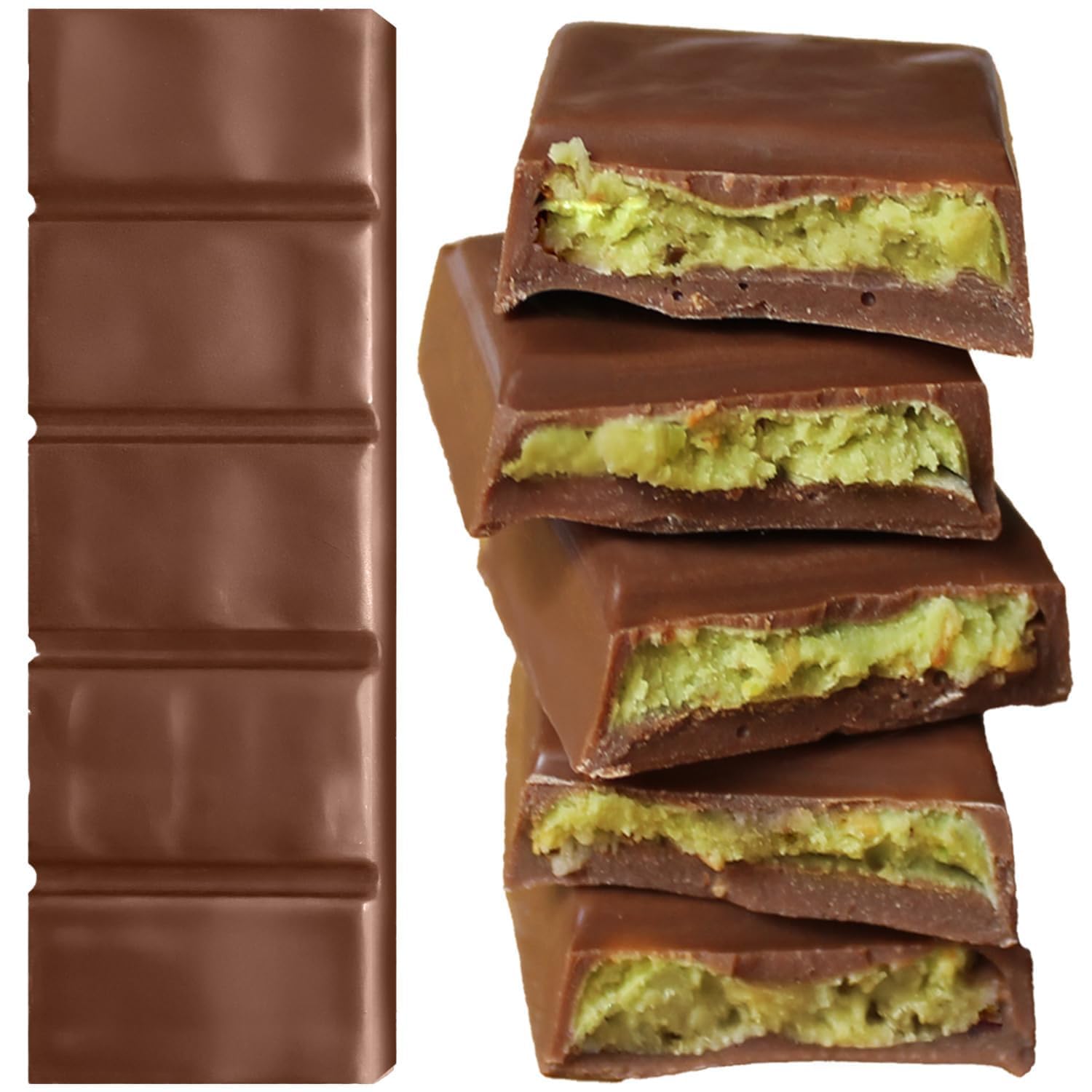 Mini Dubai pistachio chocolate gift box ready for celebrations.
