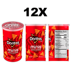 Bold Doritos Minis flavor in a compact package for lunchboxes and gatherings.
