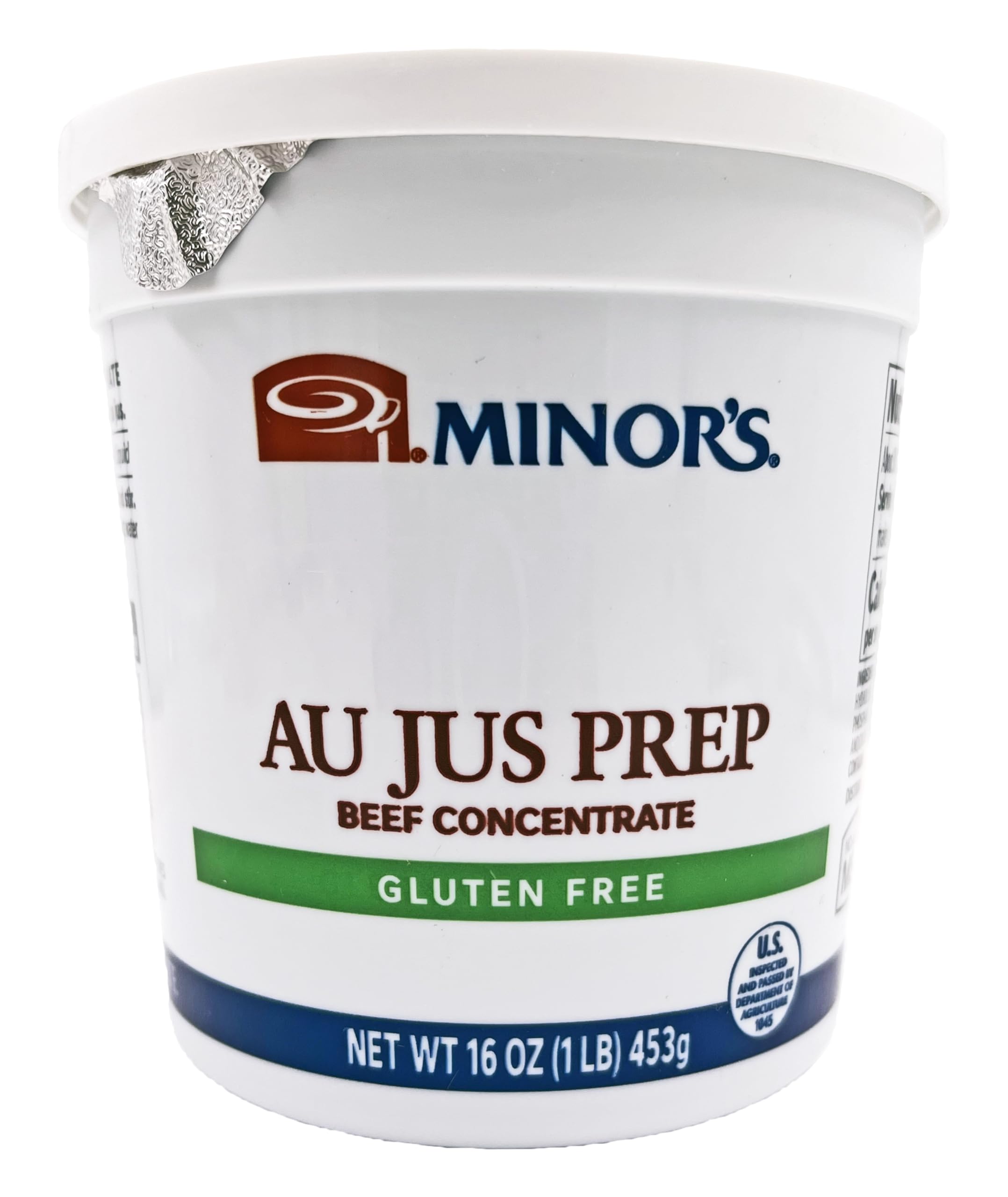 MINOR'S Au Jus concentrate bottle pour adds rich beef flavor to roasts and sandwiches.