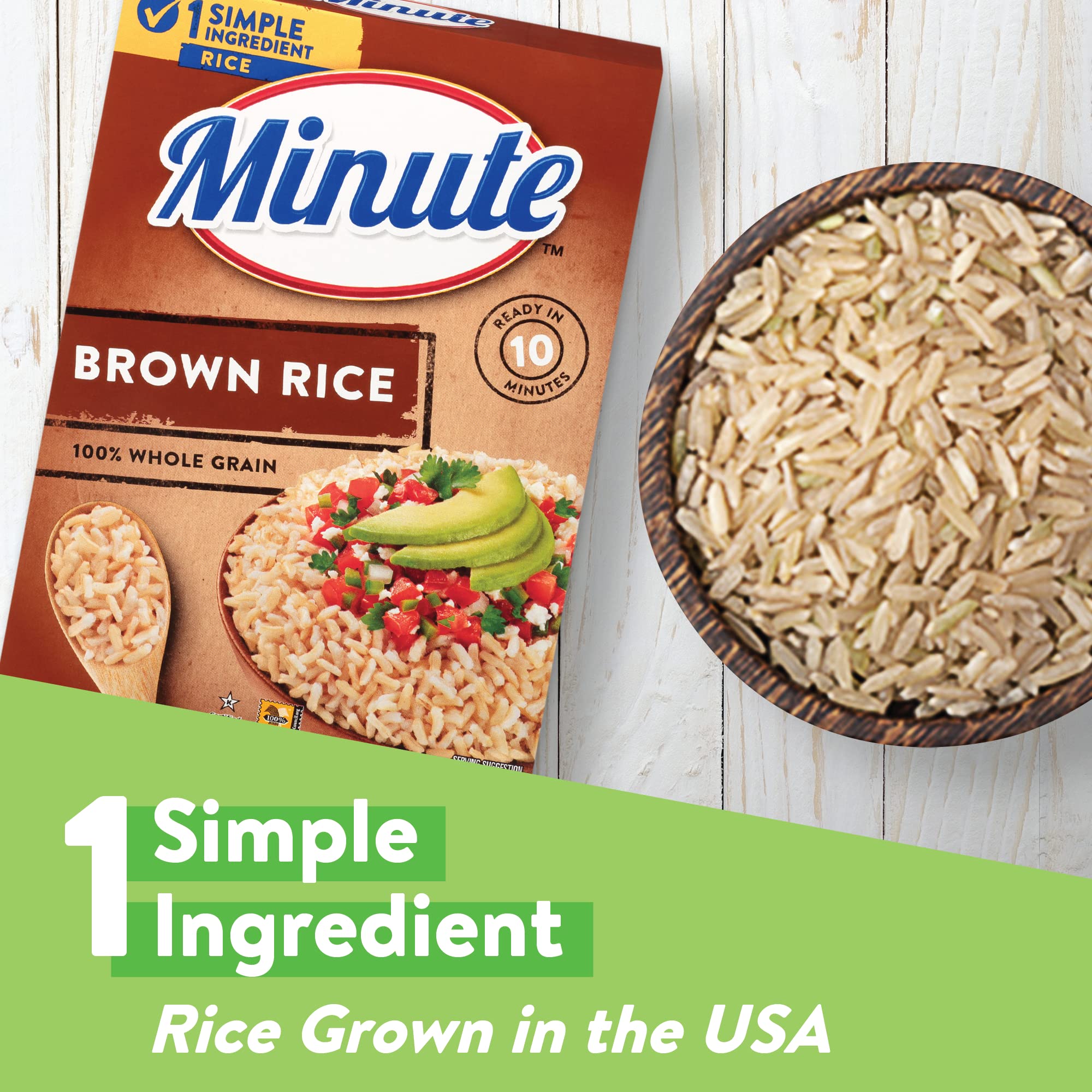 Minute Brown Rice dessert rice pudding for a simple sweet treat.