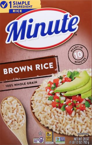 Minute Brown Rice stir-fry bowl with veggies for a balanced meal.