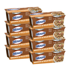 Minute Ready-to-Serve rice cups on display, ideal for quick meals.