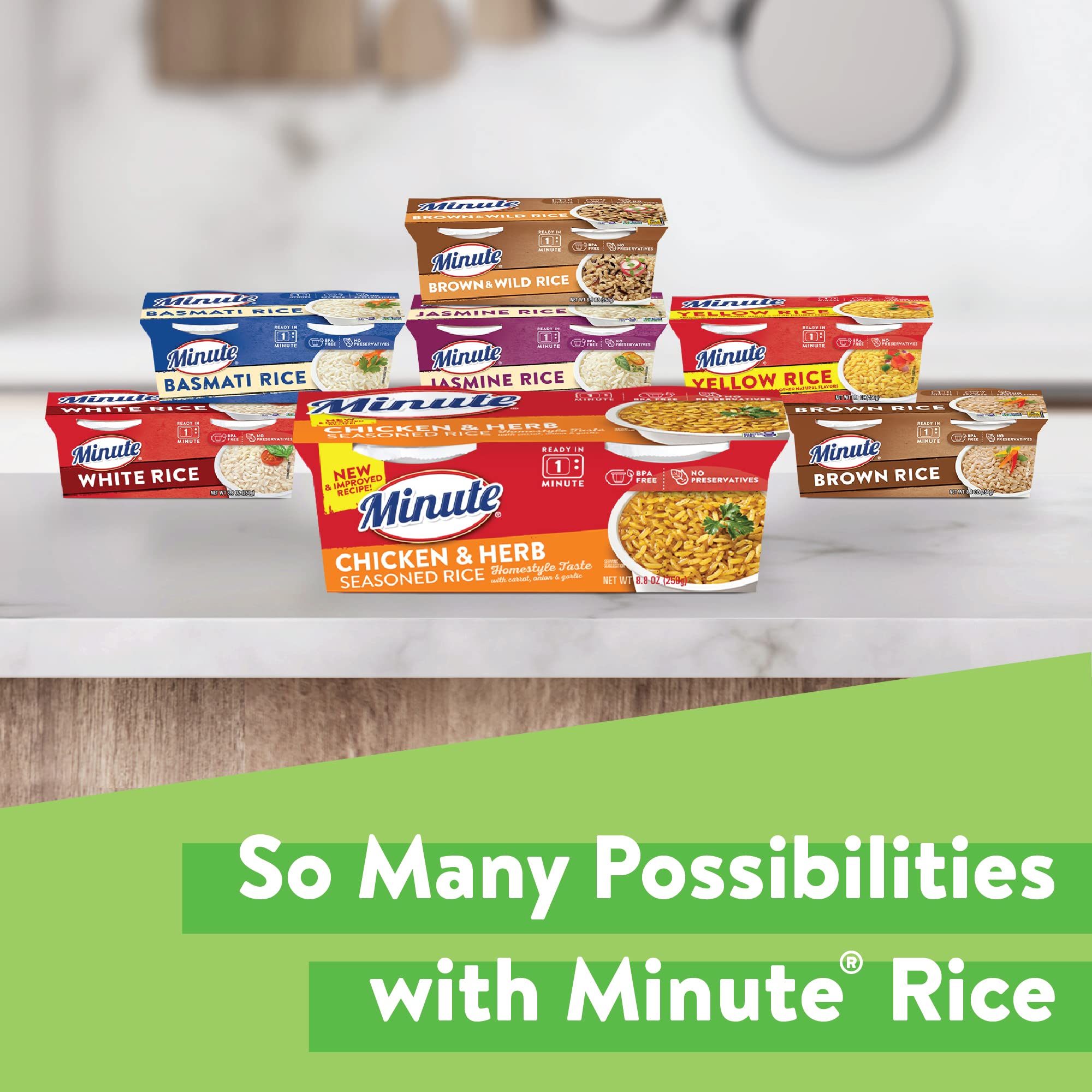 Minute Ready-to-Serve gluten-free, no preservatives, quick meal option