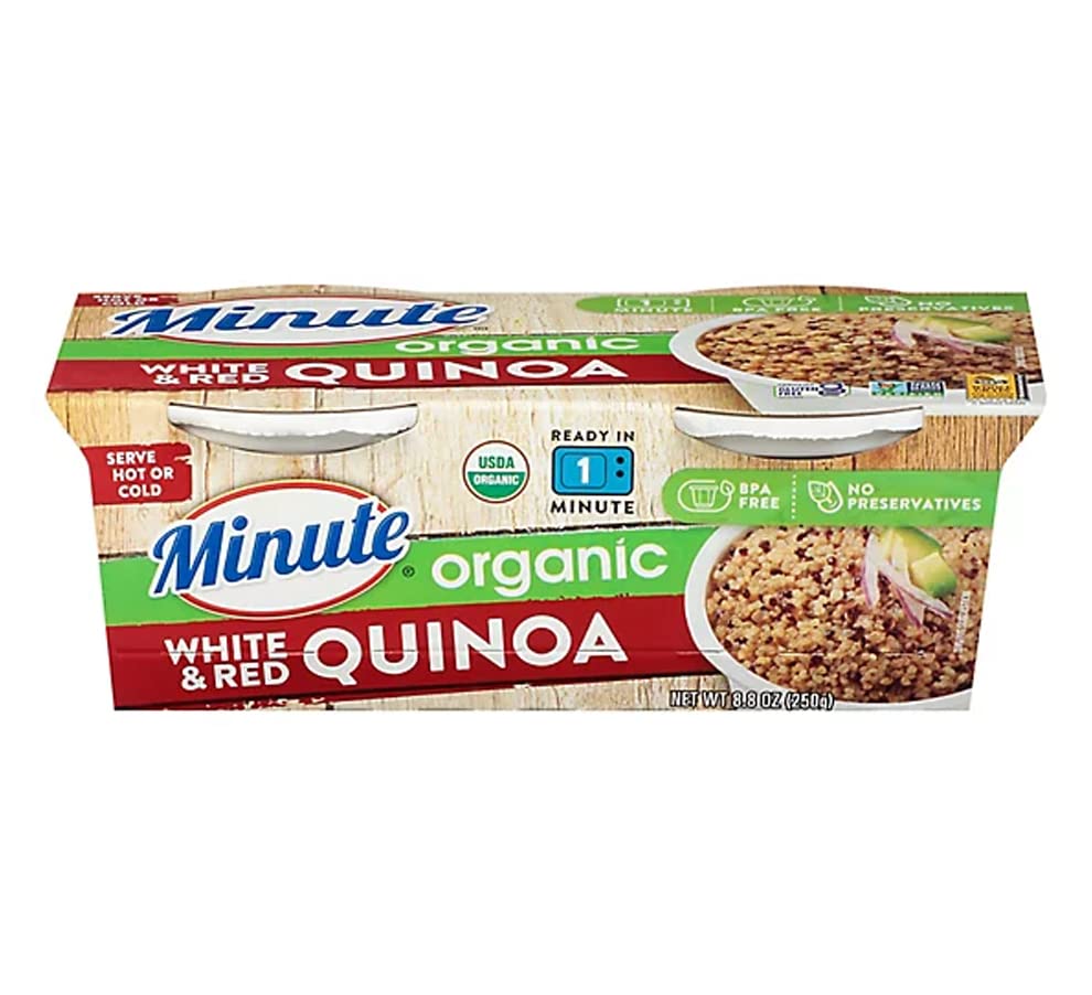 Minute Ready-to-Serve Red Quinoa Cups deliver nutty flavor on the go.