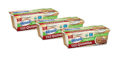 Minute Ready-to-Serve White Quinoa Cups offer quick, healthy meals.