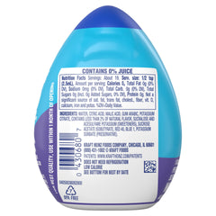 Mio Berry Pomegranate bottle pour releasing bold flavor