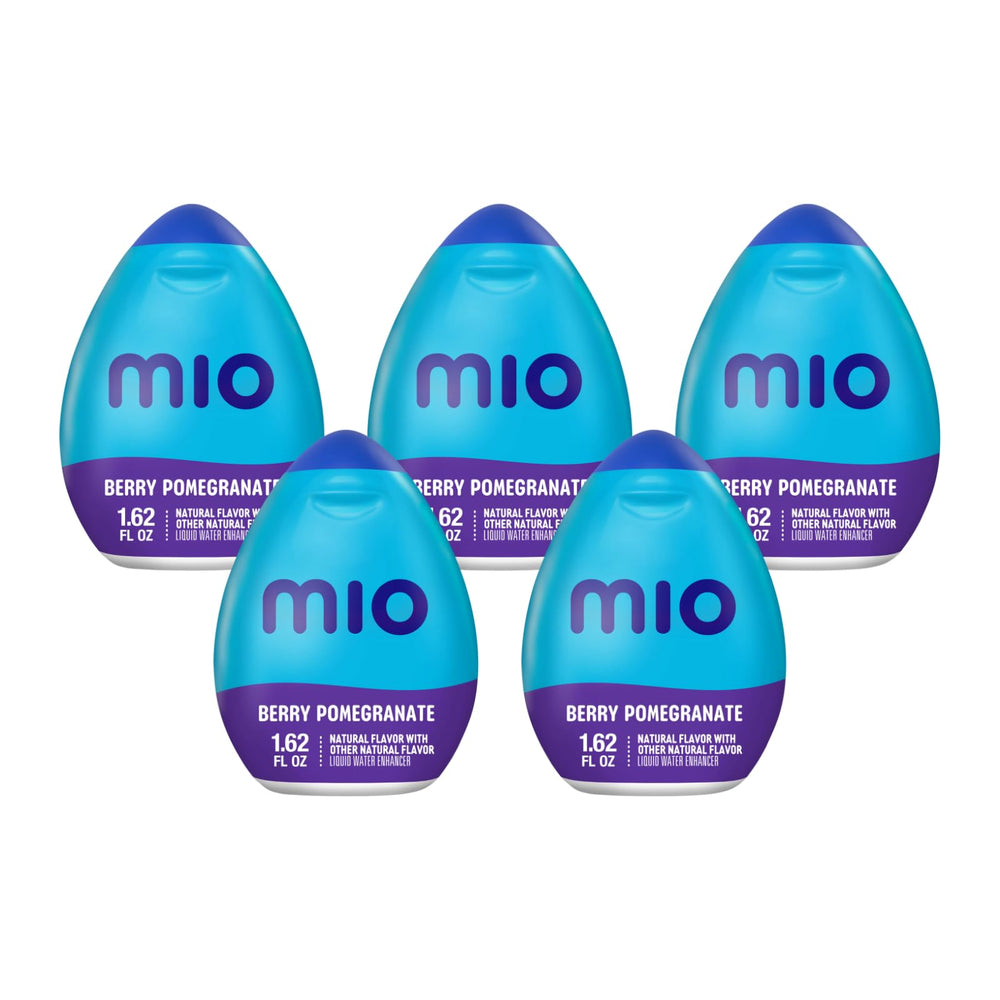 Mio Berry Pomegranate bottle ready to mix refreshing water