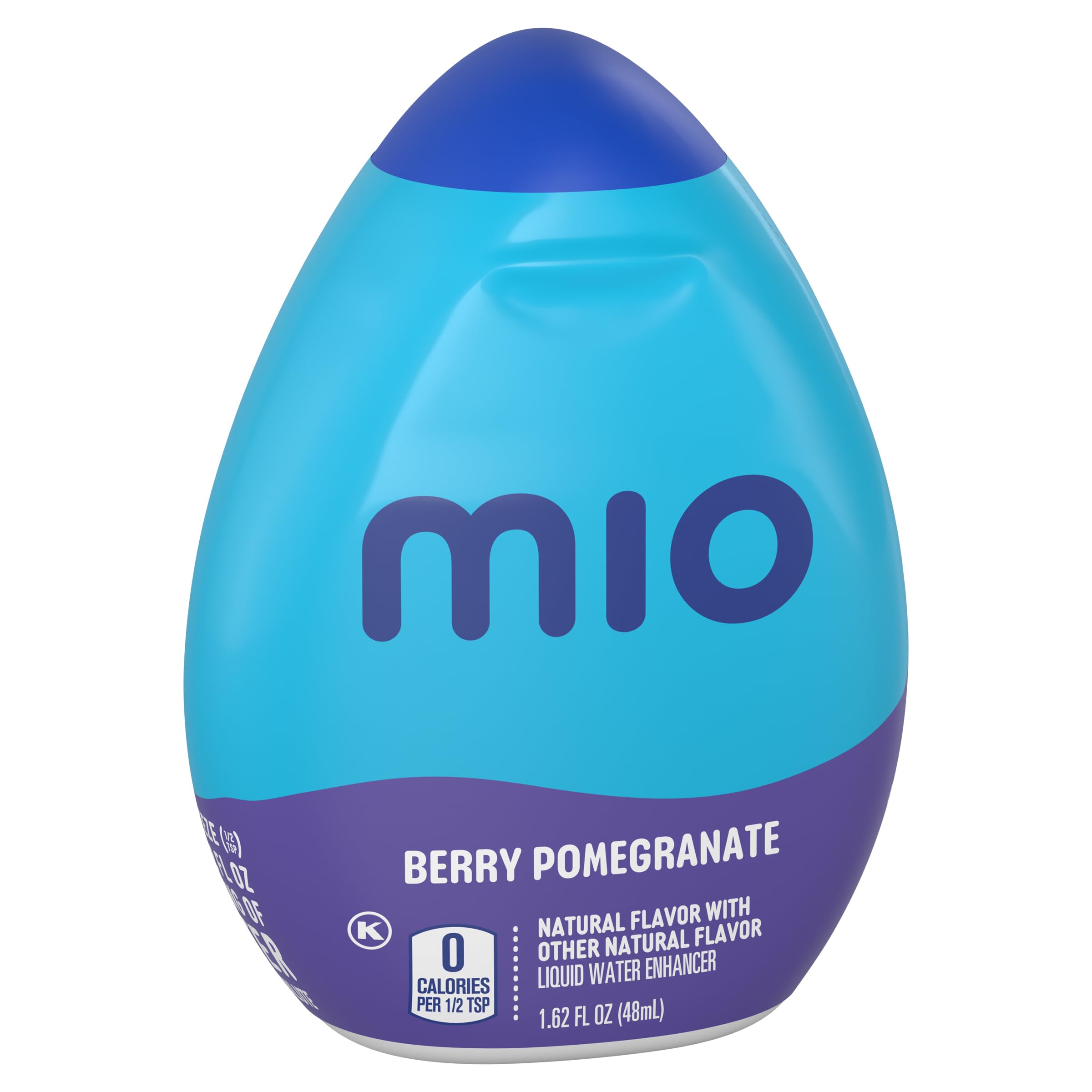 Glass of water with MiO Berry Pomegranate for a tasty daily pick me up