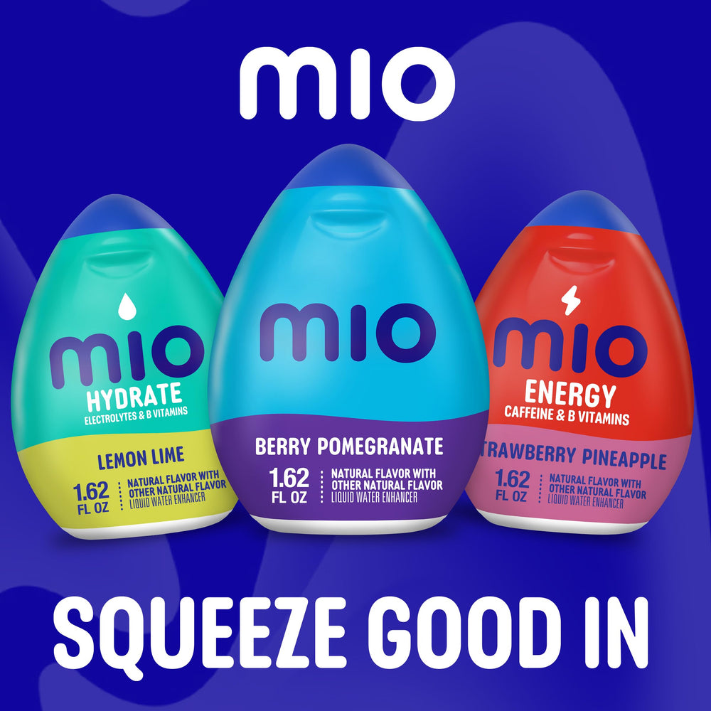 Travel case showing MiO Berry Pomegranate two-pack on the road