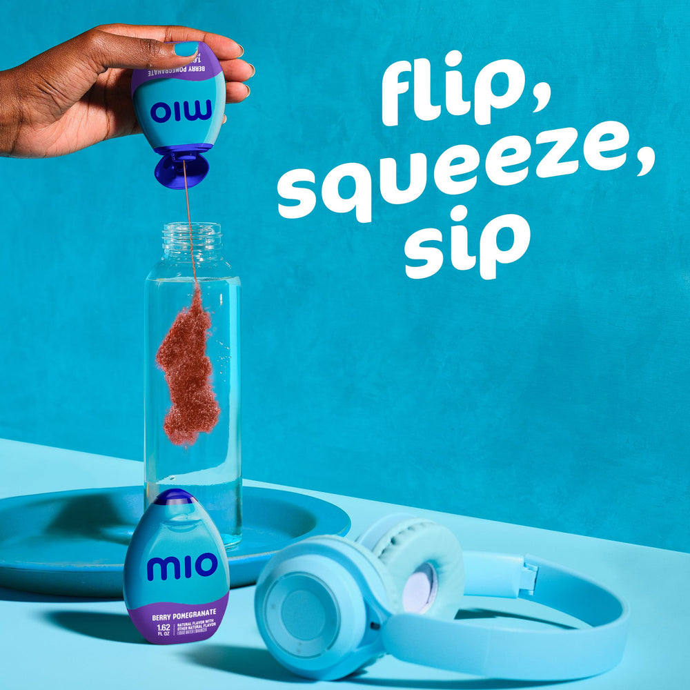 Mio Berry Pomegranate purse size bottle for easy carry