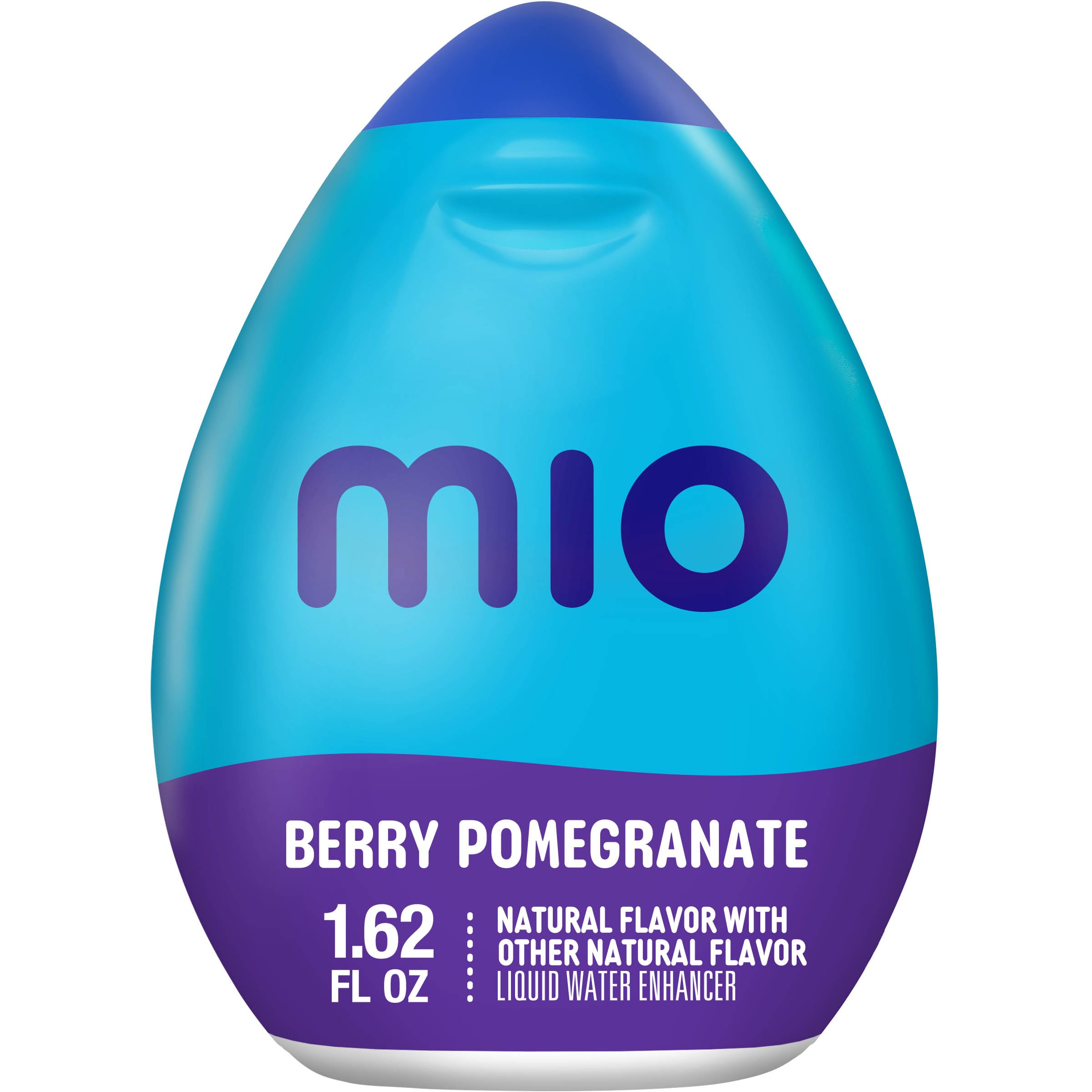 Mio Berry Pomegranate squeeze action adds flavor to water