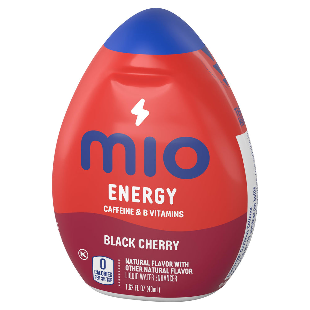 Mio Energy delivers 60 mg caffeine per squeeze for alertness.