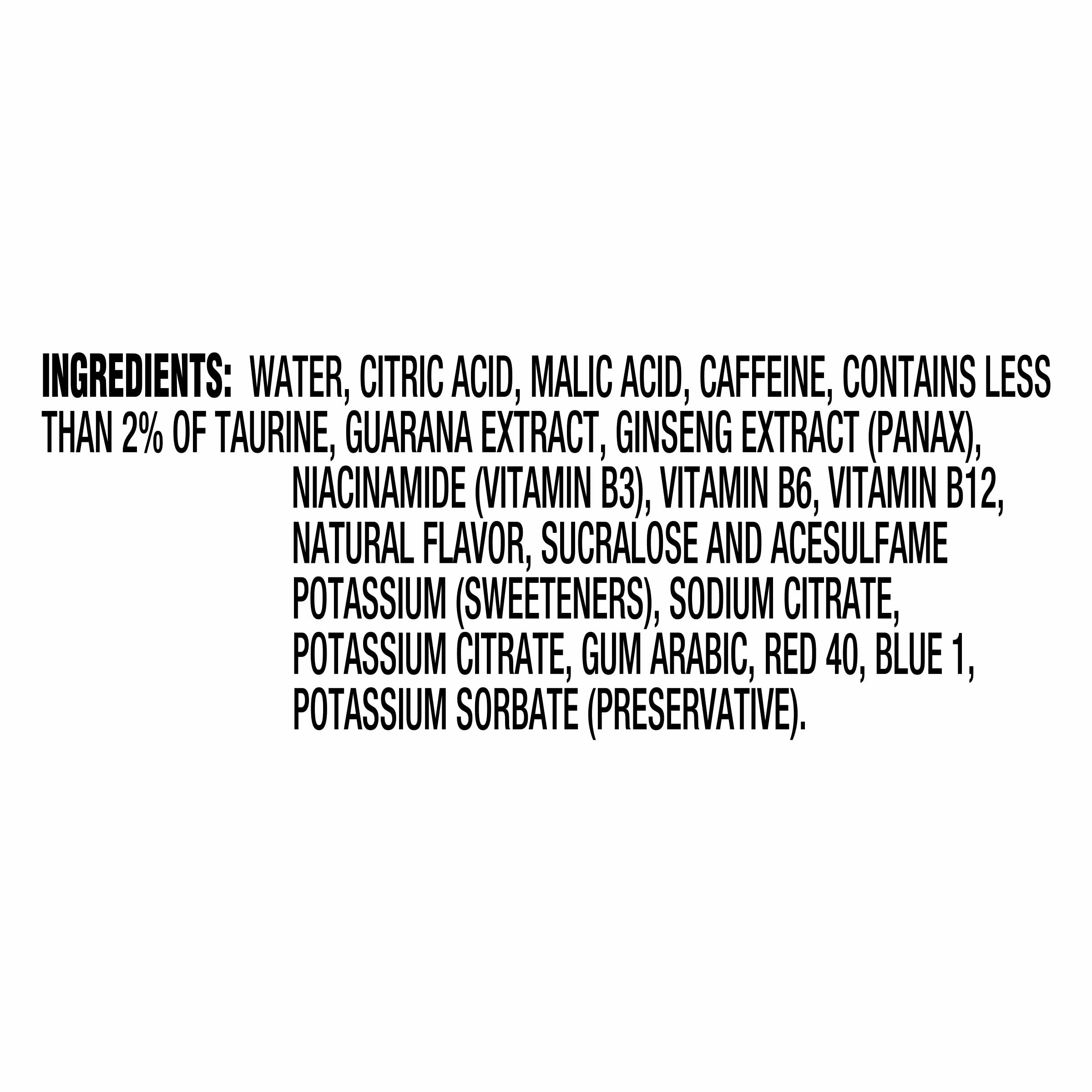 Mio Energy flavor squeeze control demonstrates adjustable caffeine and taste intensity.