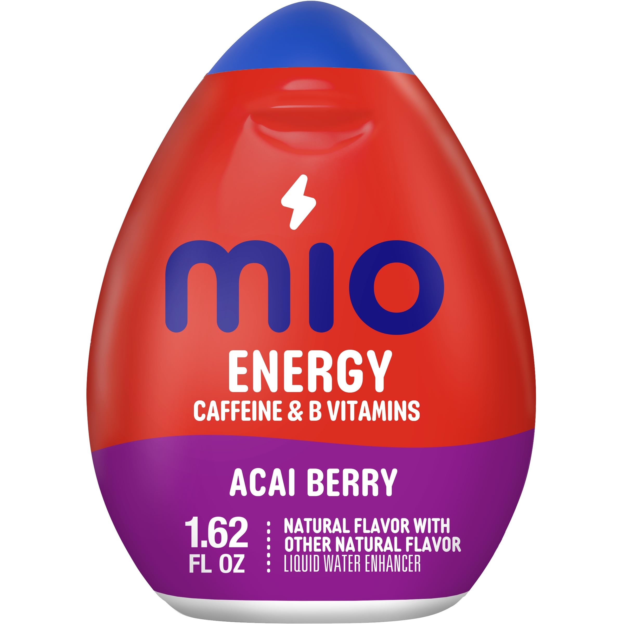 Mio Energy Acai Berry Storm bottle delivering crisp taste on the move