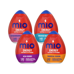 Mio Energy Strawberry Pineapple Smash bottle for a flavorful hydration boost and focus