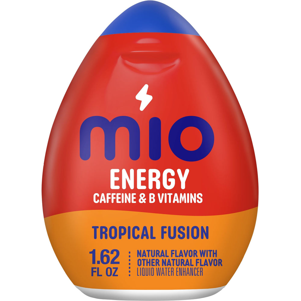 Mio Energy Tropical Fusion bottle ready for quick energy during workouts