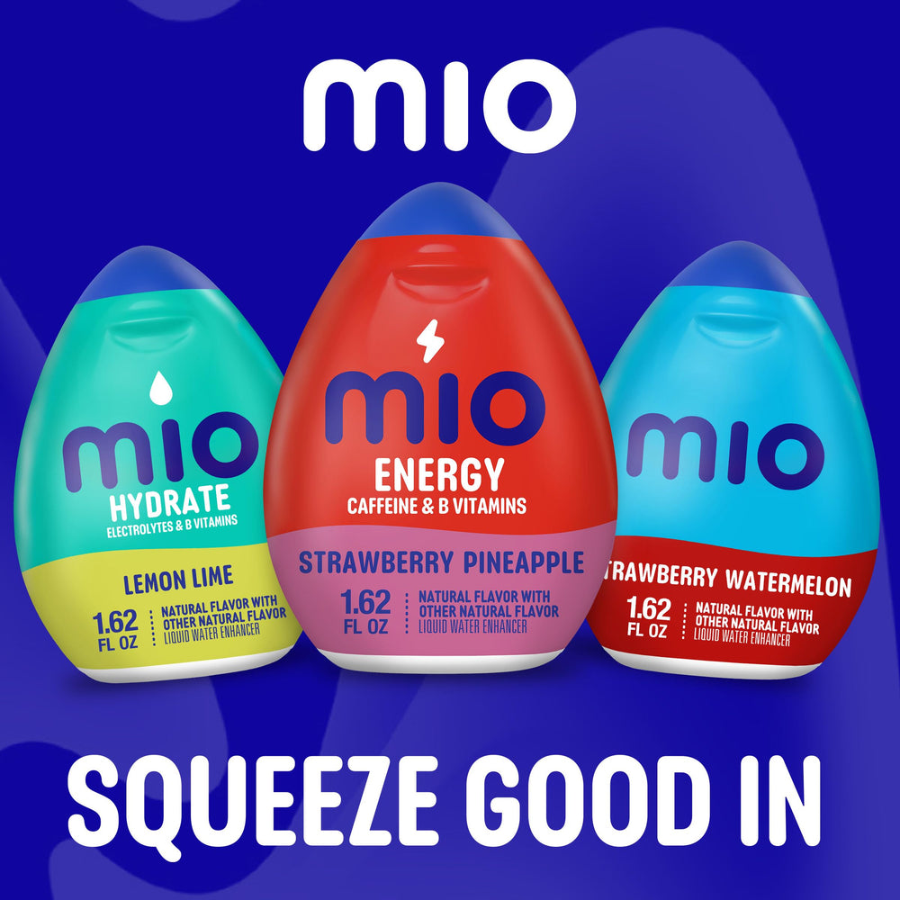Mio Energy Green Thunder bottle squeeze for an energizing workout.