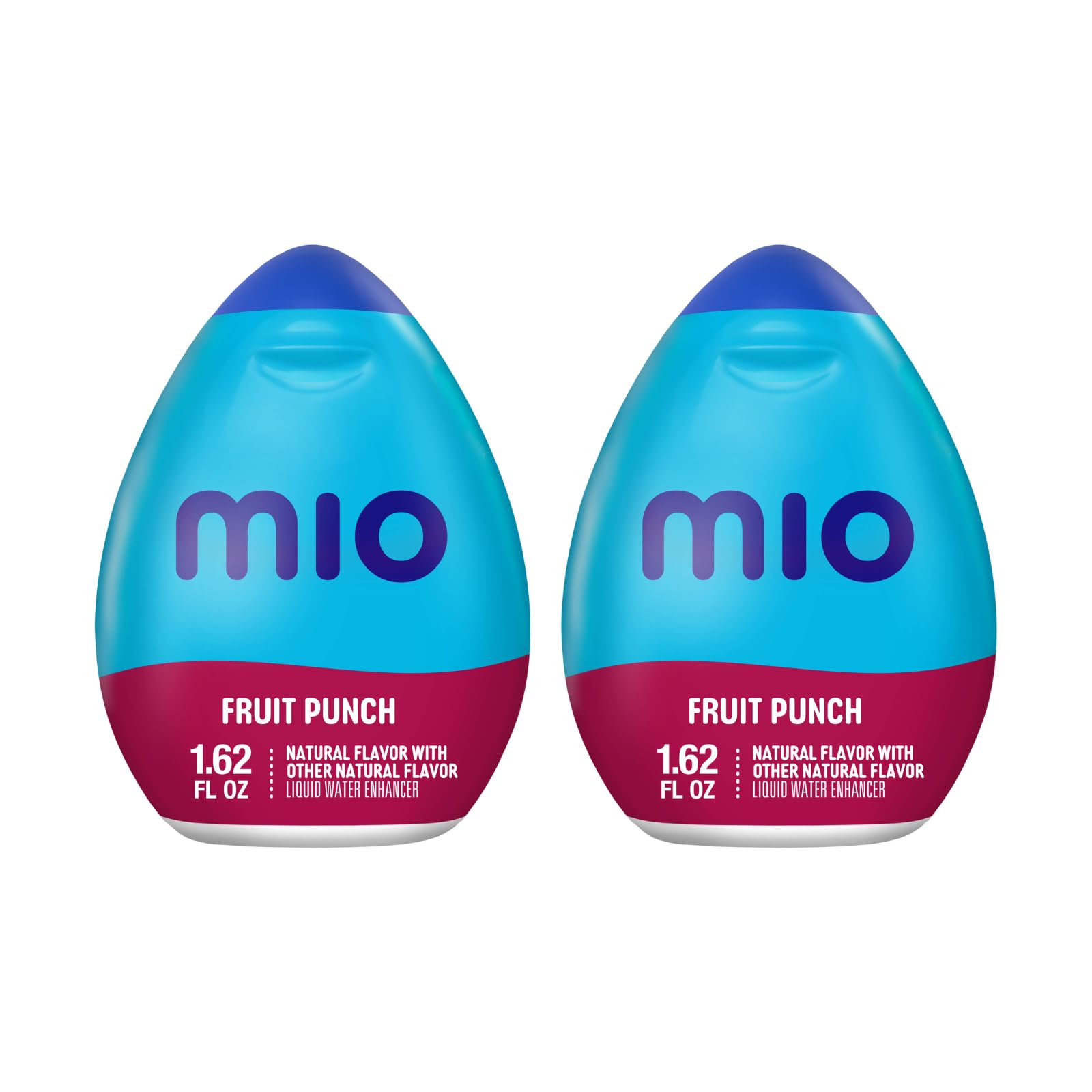 Mio Fruit Punch bottle on the go for quick flavor boost.