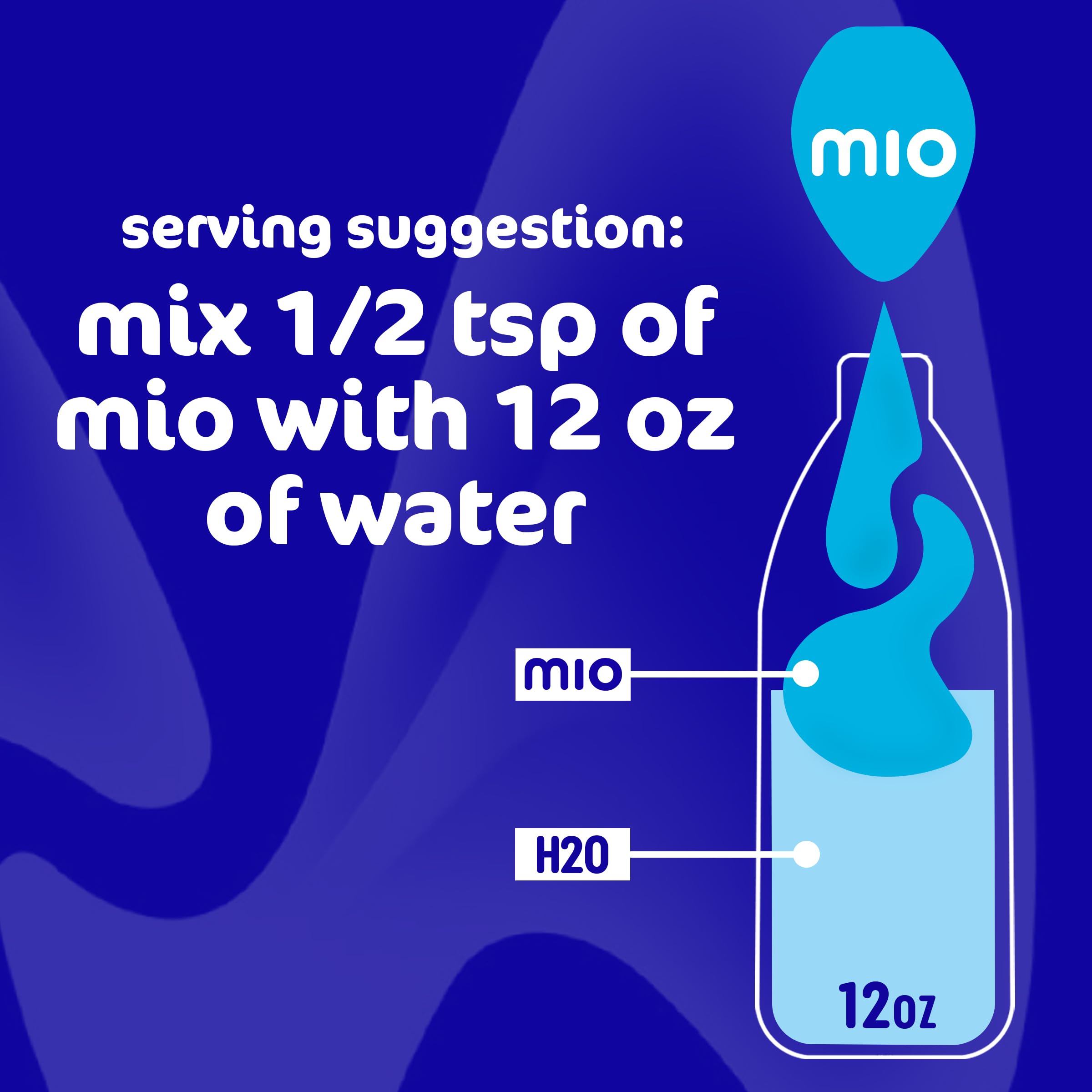 Mio Fruit Punch demonstrates turning plain water colorful.
