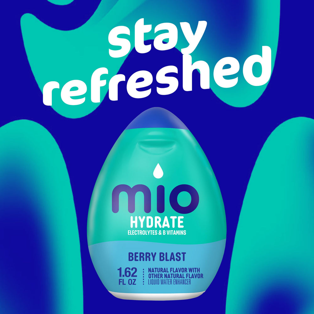 Mio Hydrate Berry Blast zero calories per squeeze